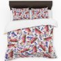 Colourful Birds Duvet Cover Set By Mark Van Vuuren Queen