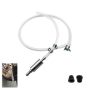 Pricyru Brake Bleeder Hose One Way Check Valve Tube Bleeding Tool Kit Universal Car Motorcycle Clutch Brake Fluid Bleeder Kit Brake System Bleeding