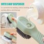 1PC Reusable Multi-purpose Cleaning Brush For Shoes Laundry And Home Surfaces Portable Scrubber For Bathroom Toilet Walls And Bedding Cleaning Supplies Cleaning Tool