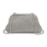 Silver Vintage Look Clutch Bag
