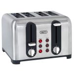 Defy – 4 Slice Toaster – Silver