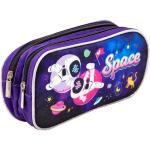 Kenzel 23CM Pencil Case Two Tier With Pipping S