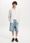 Cotton On Loose Fit Long Sleeve Shirt - Cornflour Blue