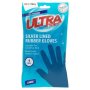 Pnp Ultra Silver Lined Rubber Gloves Large