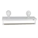 Bathlux Shelf With Handtowel Rack With Suction Cup Retail