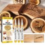 3PCS Wood Burn Marker Pen For Diy Wooden Coasters Cutting Boards Painting Pyrograph Wood Burning Marking