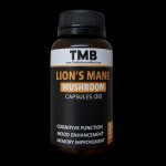 Lions Mane Mushroom Capsules 30 Brain Booster Enhance Focus 500MG