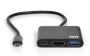 Port USB Type-c To 1 X HDMI|1 X USB3.0|1 X Type-c 60W Pd Dock - Black