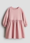 Oversized Sweatshirt Dress - Pink