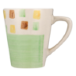 V-shape Hand Painted Coffee Mug