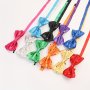 1pc Male Formal Occasion Fashion Adjustable Polyester Bowtie Men Tuxedo Shiny Sequin Bow Ties