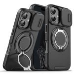 Magnetic Rotate Ring Holder Phone Case Compatible With Iphone 16
