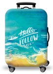 Printed Luggage Protector - Hello Follow Me - XL