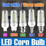E27 LED Corn Lights Bulb 220V Spotlight GU10 Bulbs Candle Down Light Ceiling E14 Indoor Chandelier Lamp B22 Soft Daylight G9 Eye