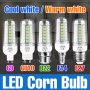 E27 LED Corn Lights Bulb 220V Spotlight GU10 Bulbs Candle Down Light Ceiling E14 Indoor Chandelier Lamp B22 Soft Daylight G9 Eye Protection Home