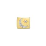 Composable Glam Link Moon Glitter - Star Cz