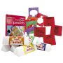 Giant Pastels Fruit Rubs & Vegetable Stencil Set