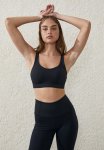Cotton On Ultimate High Impact Crop - Black