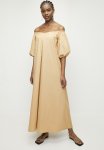 Superbalist Puff Sleeve Maxi Trapeze Dress - Candied Ginger