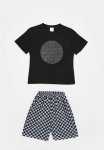 PoP Candy Tee And Short Set - Black