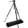 Manfrotto One Hybrid Aluminum Tripod With 500X Fluid Head And Carry Bag