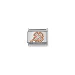 Composable Classic Link Clover With Stones