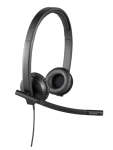 Logitech Vc Headset H570E Stereo USB Noise Canceling MIC