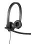 Logitech Vc Headset H570E Stereo USB Noise Canceling MIC