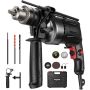 Rotary Hammer Drill Electric Impact Drill With Bits Grinding Cutting Blades