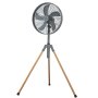 Swan Nordic Slate Tripod Pedestal Fan Black 40CM