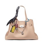 Bryar Large Satchel -cappucino