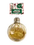 Clear Christmas Light Up Bauble - None Gold