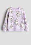 Sweatshirt - Light Purple Unicorn