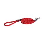 Rogz Rope Long Rope Classic Lead - Medium Red