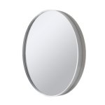 Classic White Round Mirror - 100CM X 3.5CM Deep Frame