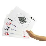 Teacher& 39 S First Choice Playing Cards Giant Size 54 Pieces