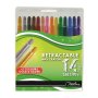 Retractable Wax Crayons - 14 Colours Including Gold And Silver