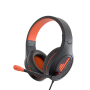 Meetion HP021 3.5MM Gaming Headset + USB - Black & Orange