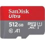 SanDisk 512GB Ultra Micro-sdxc Flash Card 120MB/S A1 Class 10 Uhs-i
