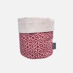 Medium Fabric Bucket - Seed Kidney Bean