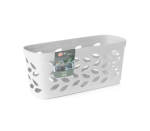 Ezy Storage 5L Fleur Long Deep Basket - Grey