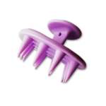 Silicone Scalp Massage Shampoo Brush in Purple