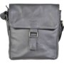 King Kong Leather Ipad Messenger Leather Bag Black