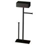 Freestanding Toilet Paper Holder Wrought Iron Bathroom Accessory