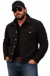 Tby Cole Hauser Rip Wheeler Black Rigid Denim Cowboy Style Costume Jacket For Men XL
