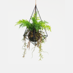 Prism Hanging Planter - Black