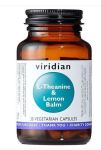 Viridian L-theanine And Lemon Balm - 30 Vegetarian Capsules