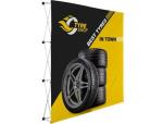Legend Straight Banner Wall 2.25 X 2.25M