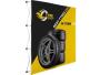 Legend Straight Banner Wall 2.25 X 2.25M