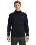 Men's Armour Fleece Zip - Black Md